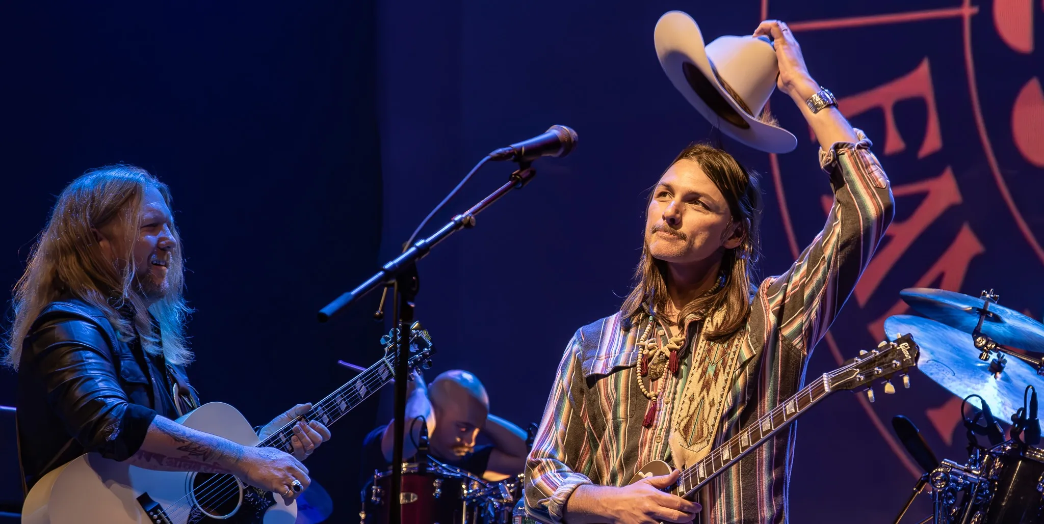 The Allman Betts Family Revival performing live on stage