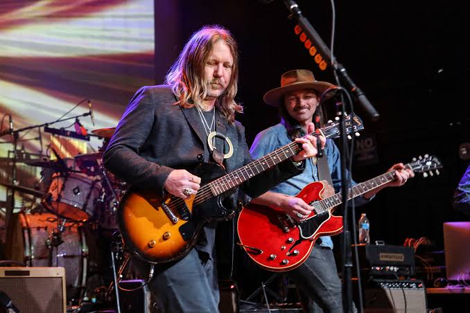 The Allman Betts Family Revival on stage