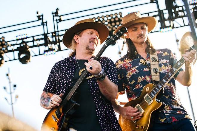 The Allman Betts Family Revival in concert